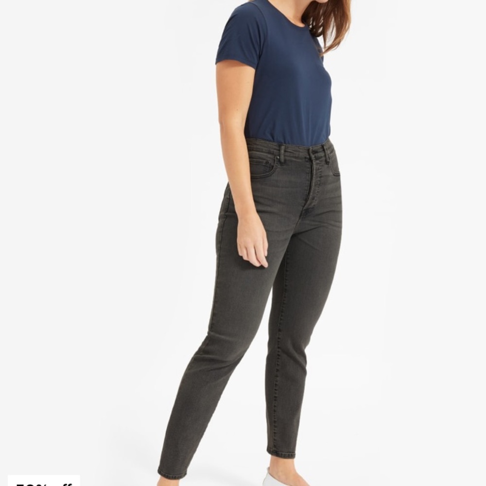 Everlane Grey Straight Jean Size 26